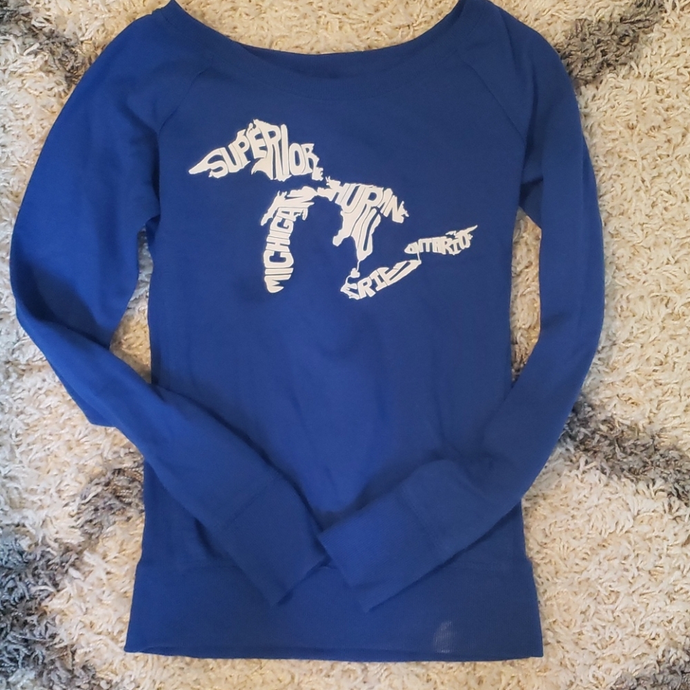 Unique Michigan Great Lakes pride sweatshirt